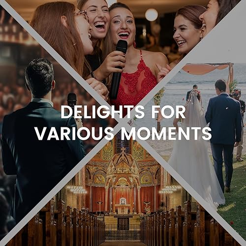 Miniatura 5 de Phenyx Pro Sistema de micrófono inalámbrico, micrófonos inalámbricos VHF de 4 canales, con 4 micrófonos dinámicos de mano, receptor de metal, largo