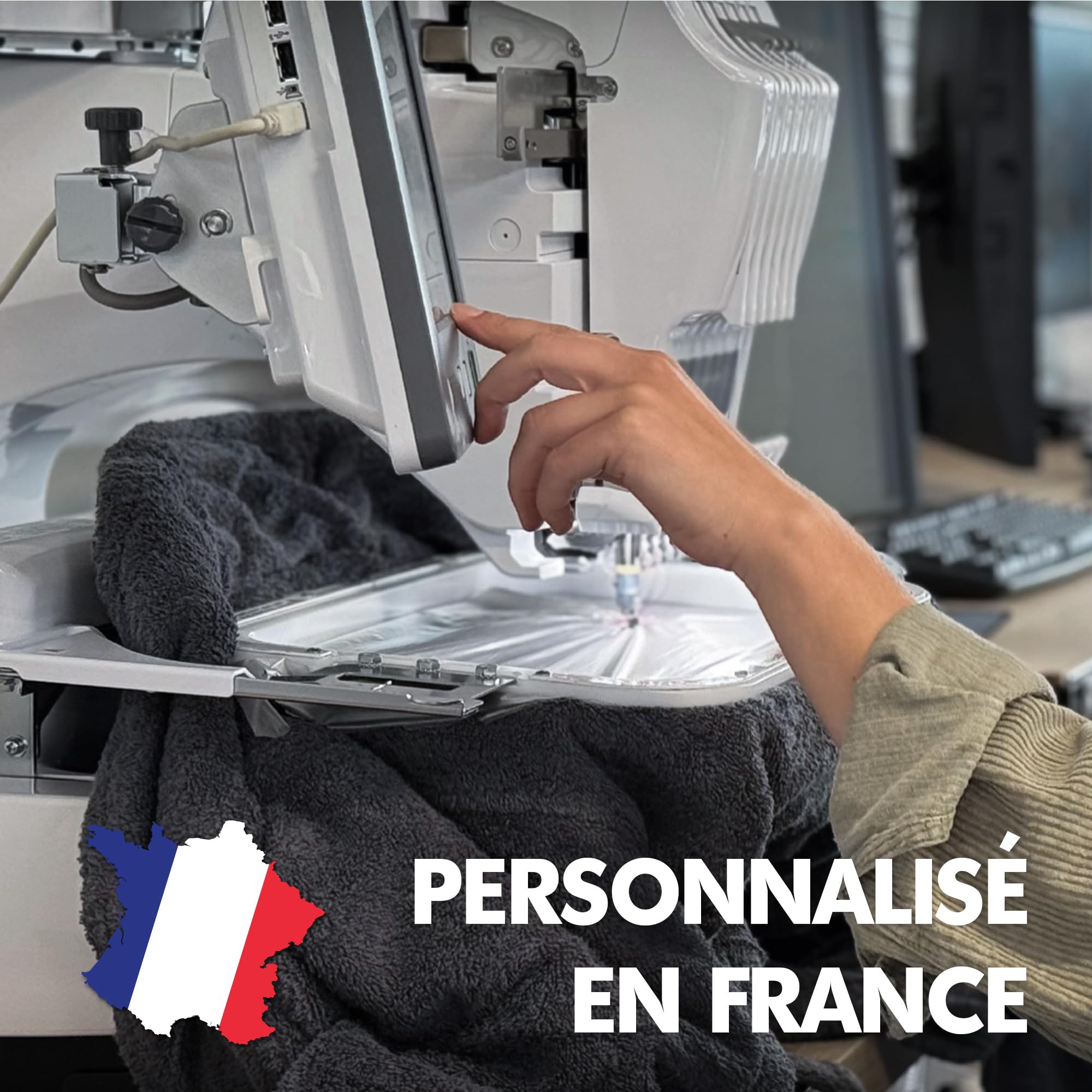 Sac de Sport Enfant personnalisé 20L Brodé avec prénom - Sac Sport et Vacances avec Sac à Chaussures Noir