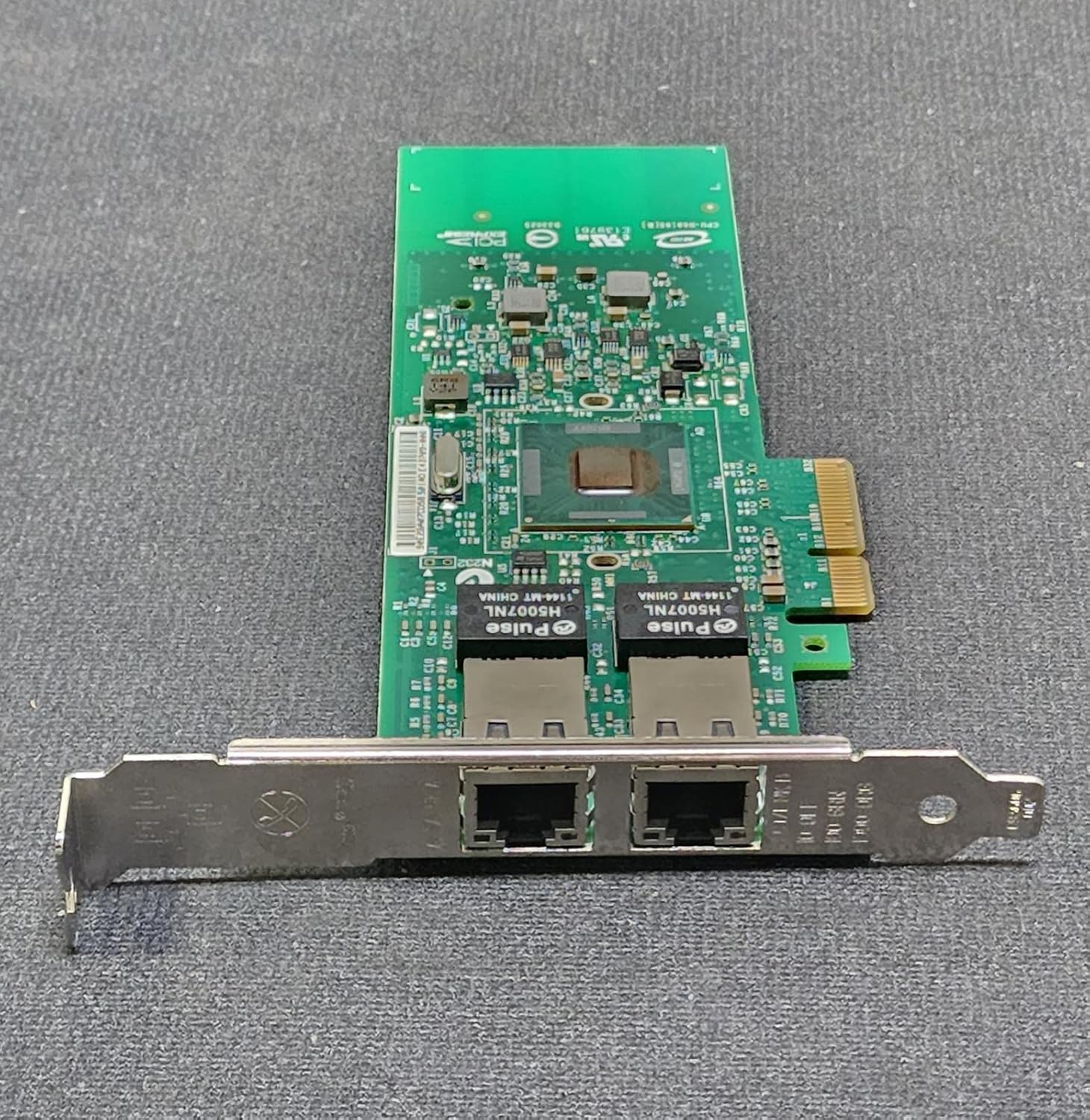 Intel Gigabit ET Dual Port Server Adapter - Network adapter - PCI Express 2.0 x4 low profile - Ethernet, Fast Ethernet, Gigabit Ethernet - 10Base-T, 100Base-TX, 1000Base-T - 2 ports OEM 1PK GETH ET DU