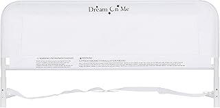 Dream On Me, Mesh Security Rail, White 15 Inch