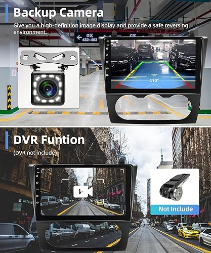 Miniatura 23 de Para Nissan Altima 2008-2012 Android 13 Estéreo de coche 9 pulgadas HD pantalla táctil Radio, inalámbrico CarPlay Android Auto GPS WiFi Bluetooth