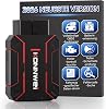 KONNWEI OBD2 Diagnostic Device Car Scanner All System Scan Obd2 Reader with DTC Definition 8 Languages Voltage Detection Lifetime Free Updates for iOS and Android