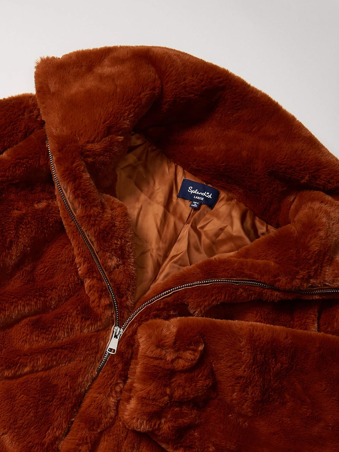 splendid faux fur jacket