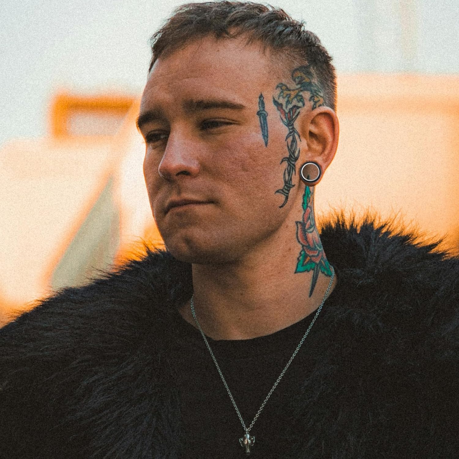 12-26Pcs Ear Stretching Kit 1-7mm/7.5-12mm Plugs for Ears Gauges with O-Rings Stainless Steel Gauge Stretching Kit with Aftercare Jojoba Oil Ear Expander Body Piercing Jewelry for Women Men - Image 4