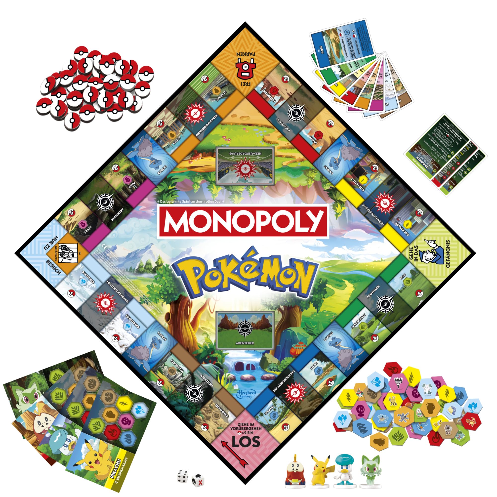 Monopoly Pokémon Edition Gioco da tavolo – Versione tedesca