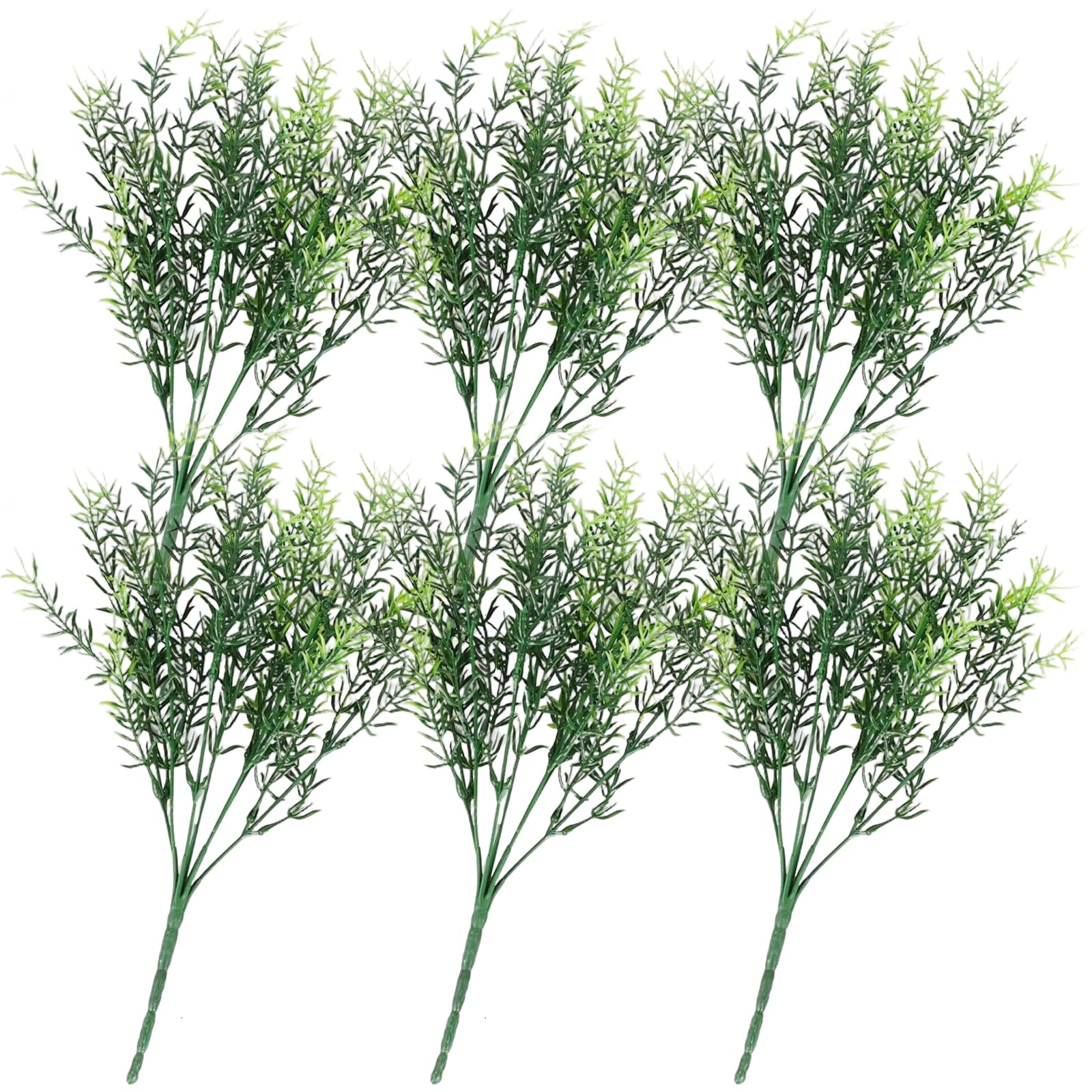 Plante de romarin artificielle pour verdure réaliste de table basse