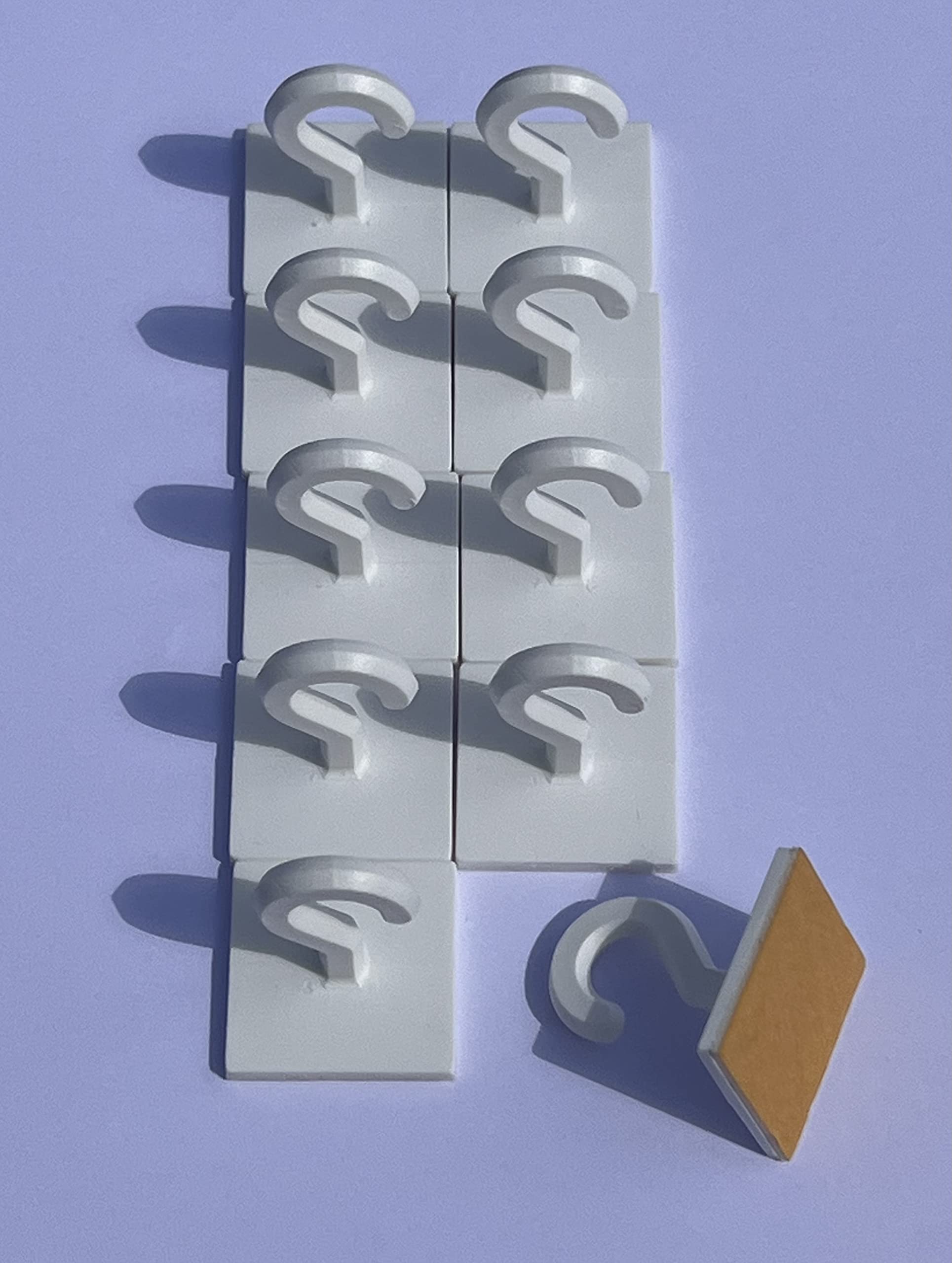 Clip Per Soffitto Lemax 10 Pezzi 19x30 Mm - Ganci Per Controsoffitto In Plastica, Qualità Made In Germany