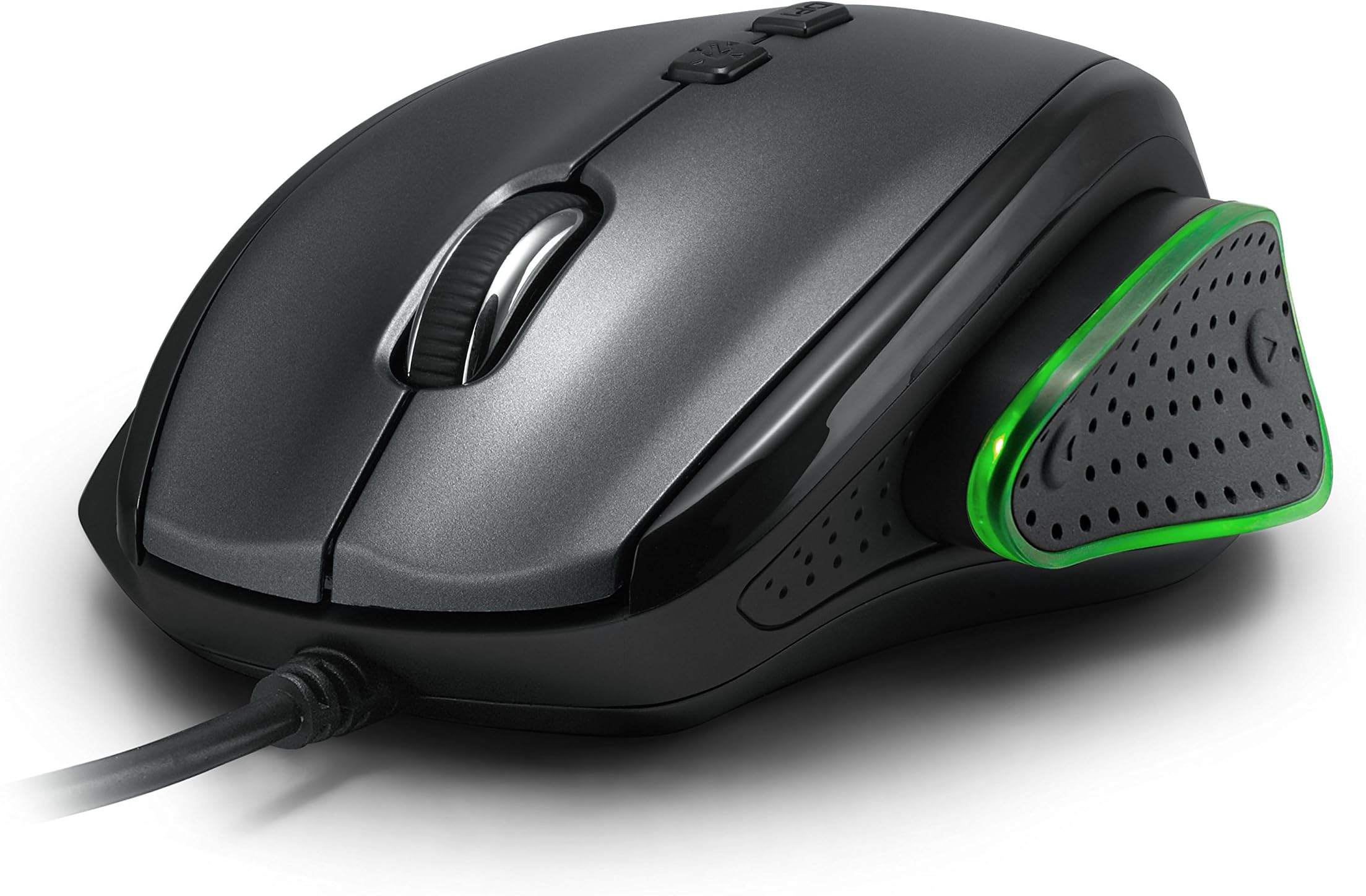 PUREX Technology 3000 DPI High Precision Wired Optical Gaming Mouse with adjustable Thumb-Rest - PXE-M535BU