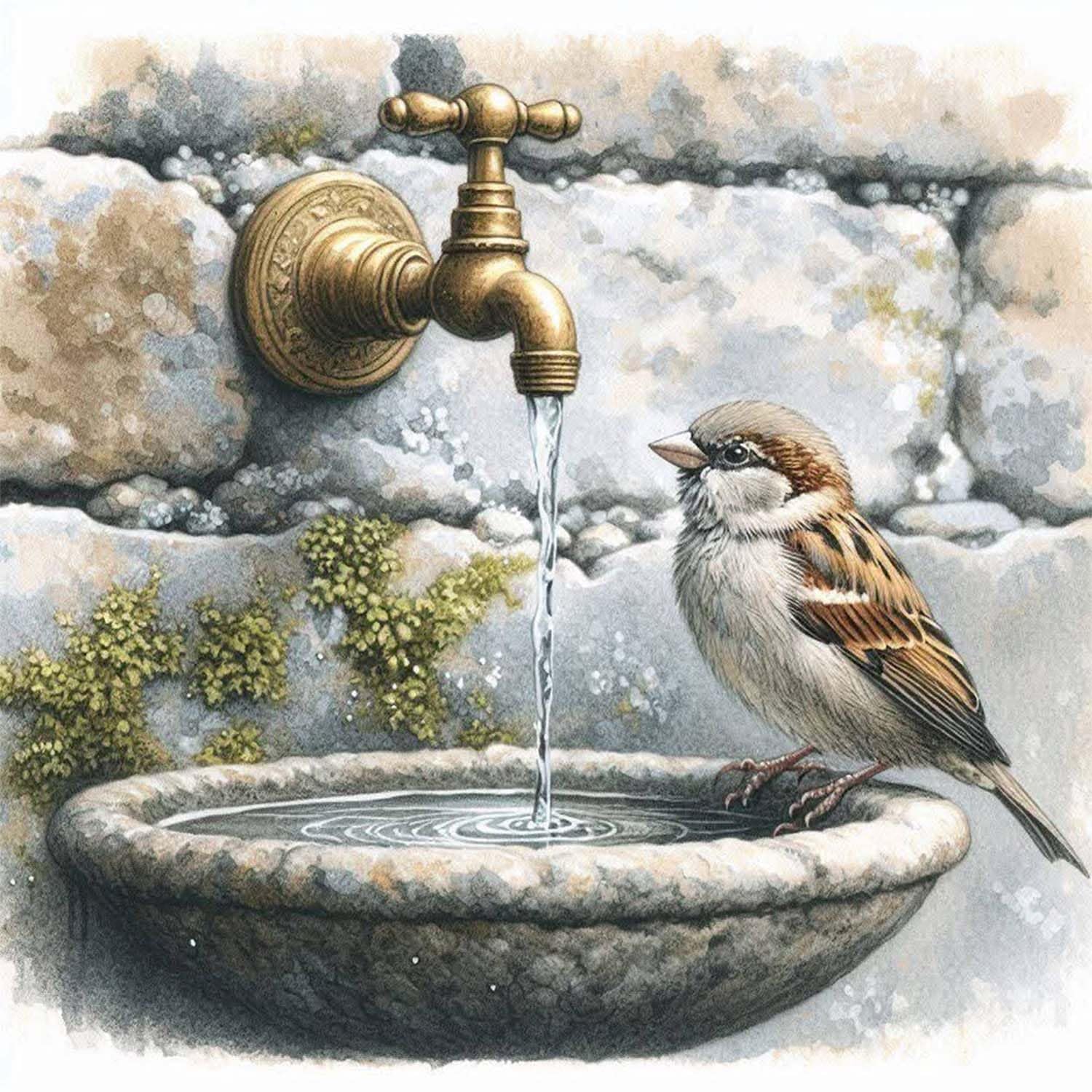 Acudotr Bird Diamond Painting Kits for Adults, 5D DIY Diamond Art Kits for Beginners, Full Drill Diamond Painting Kits for Home Wall Decor, 12x12 Inch