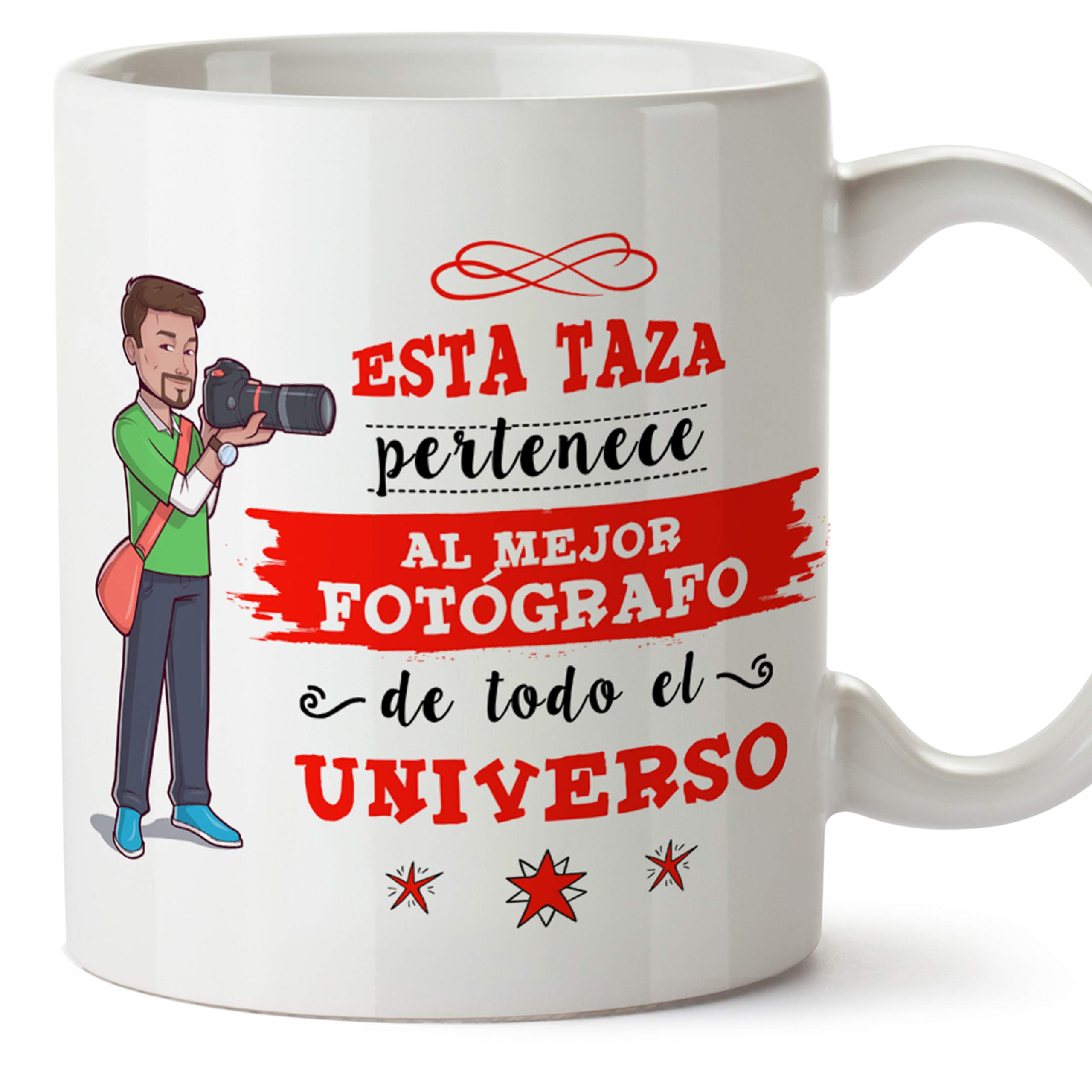 (Mug in Spanish) Photographer 350 ml Best in The Universe — image 1