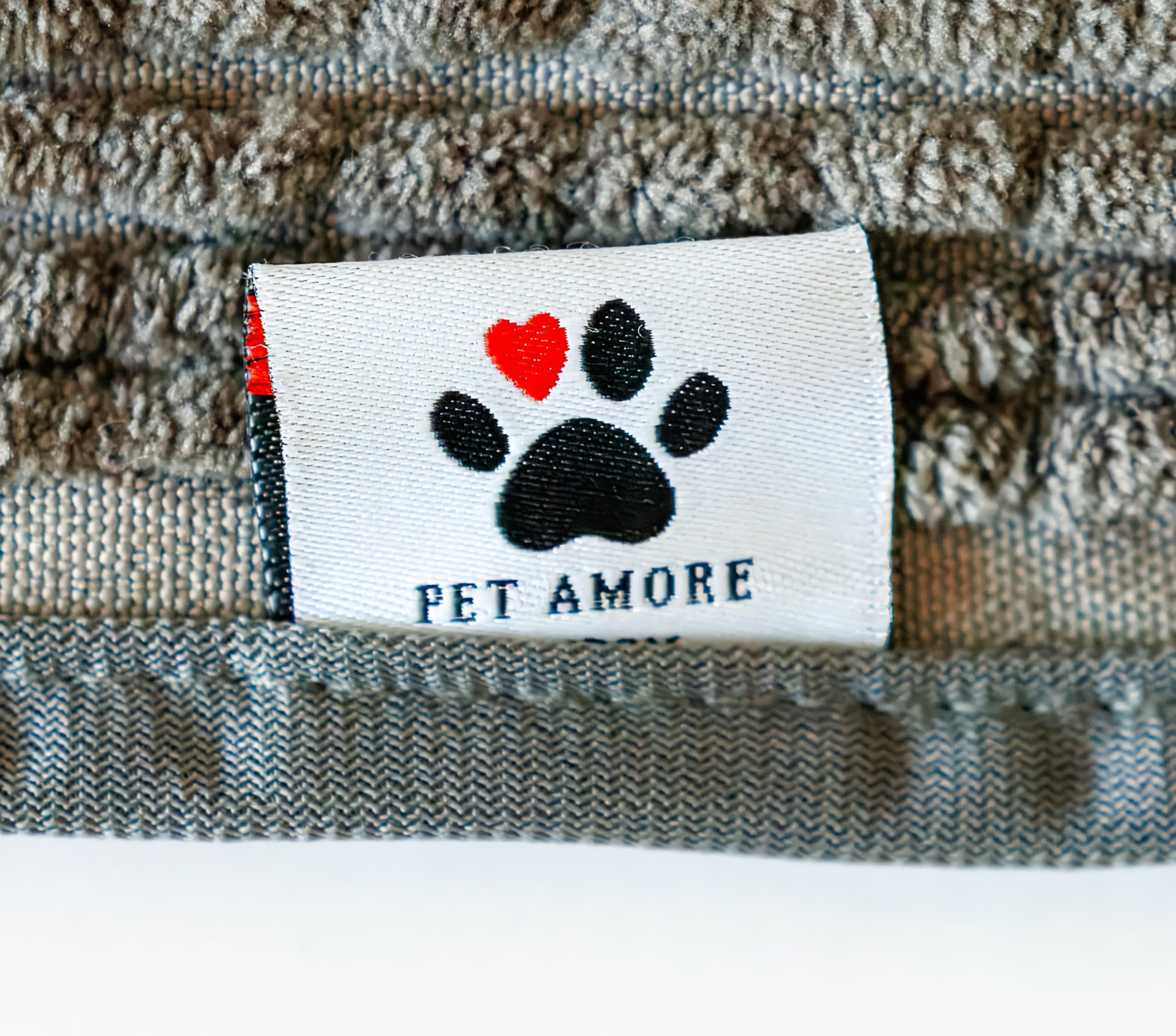 Premium Dog Drying Towel, Super Absorbent 1300 GSM Chenille Microfiber Pet Shammy with Hand Pockets, Quick Dry - Image 4