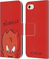 Vista 161 de Head Case Designs Funda de piel con licencia oficial de AC Milan Dream Big Children compatible con Apple iPhone 13 Mini