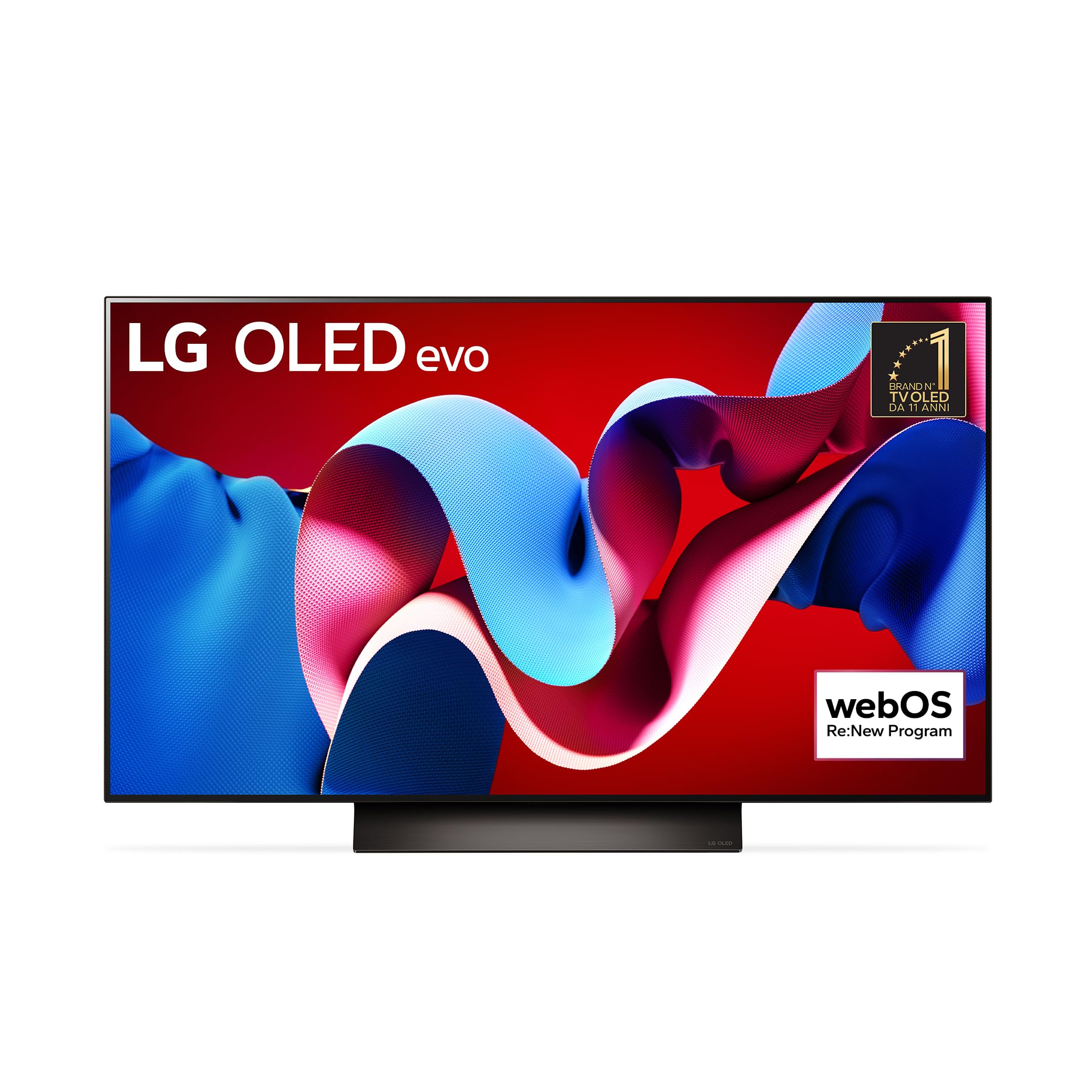 LG OLED evo 48'', Serie C4 2024, OLED48C46LA, Smart TV 4K, Processore α9 Gen7, OLED Dynamic Tone Mapping Pro, 40W, Dolby Vision, 4 HDMI 2.1 4K@144Hz, GSync, VRR, Alexa, ThinQ AI, webOS 24, Umber Brown 48'' Serie C4 -2024