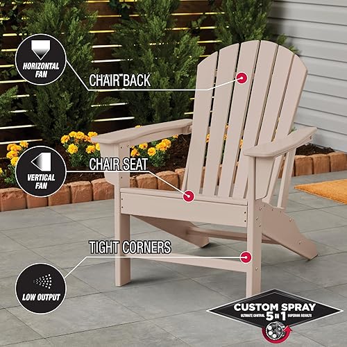 Vista 380 de Rust-Oleum 376885 Pintura en aerosol 5 en 1 personalizada para prevención del óxido, 12 onzas, transparente brillante