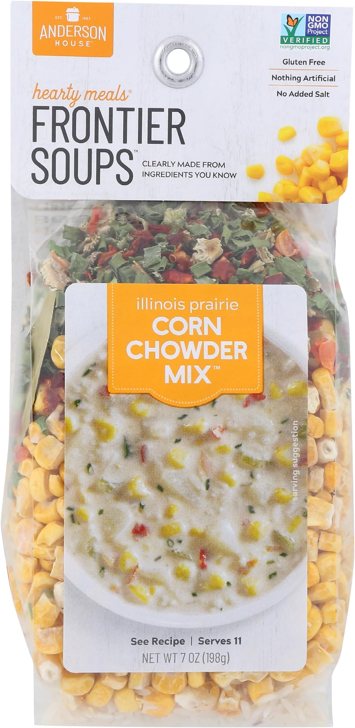 FRONTIER SOUPS Corn Chowder Hearty Soup Mix, 7 OZ