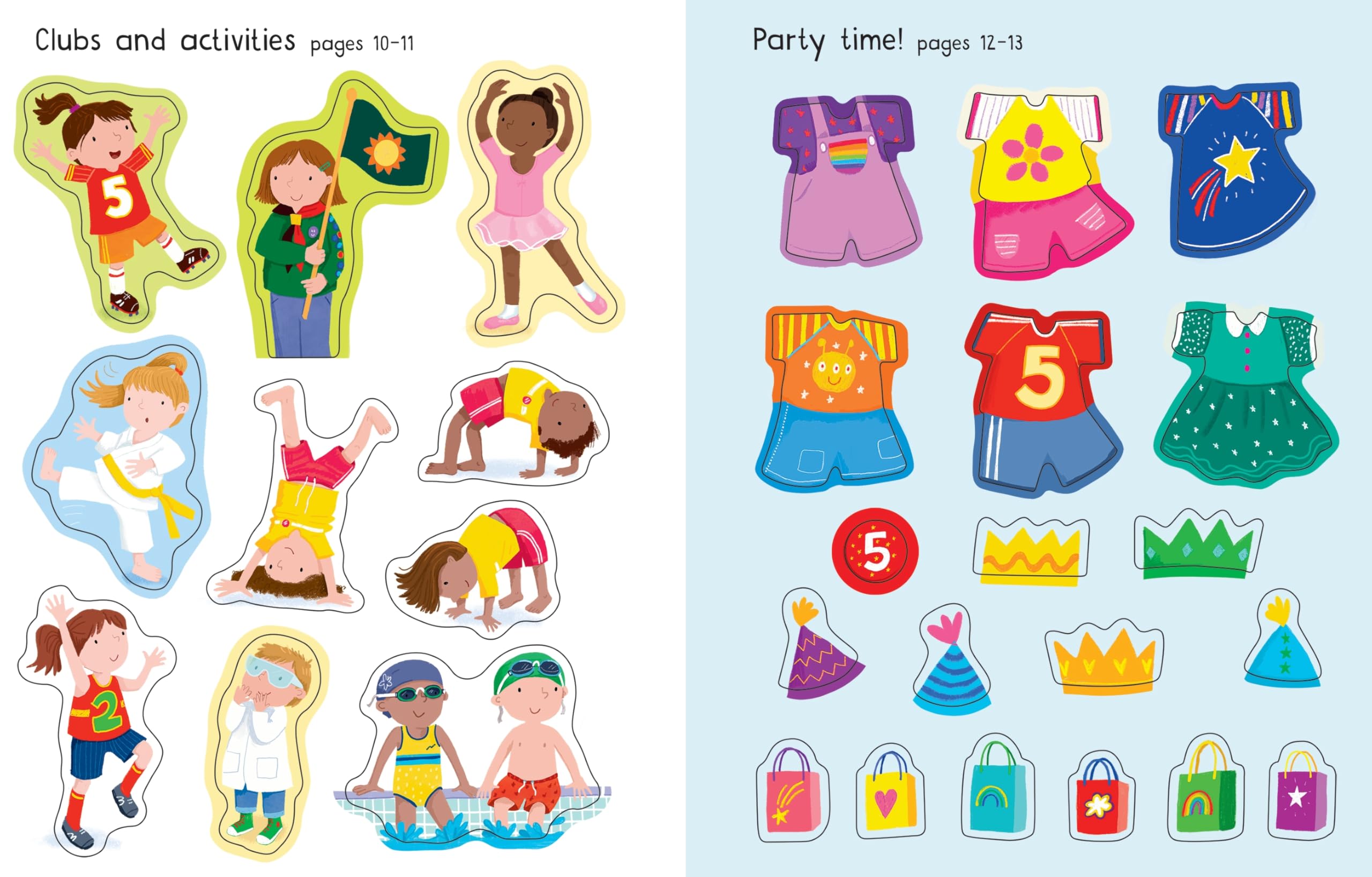 First Sticker Book Getting Dressed