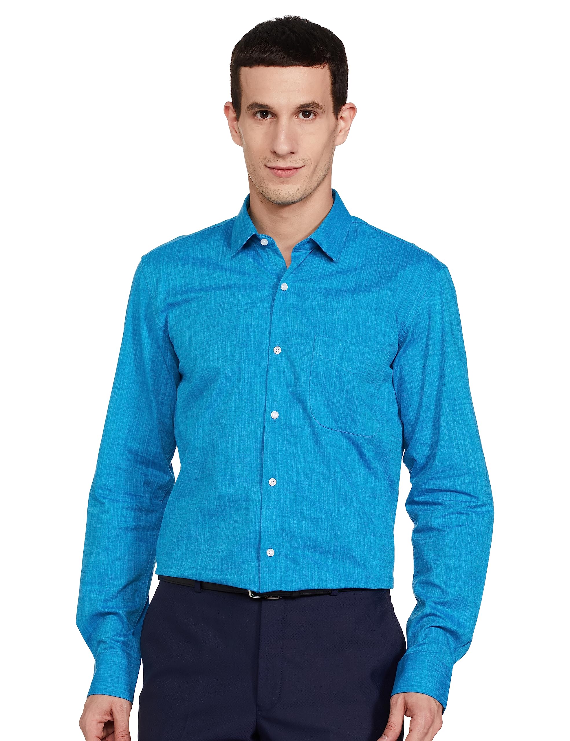Peter England Men's Slim Fit Festive Shirt