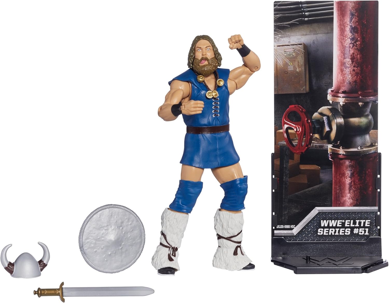 WWE BERZERKER ELITE COLLECTION ACTION FIGURE