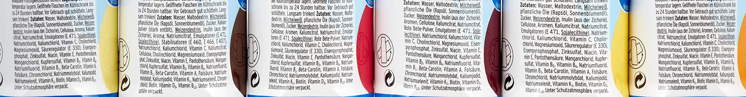 Fresubin ENERGY Fibre Drink Mischkarton Trinkflasche, 6 X 4 X 200 ml