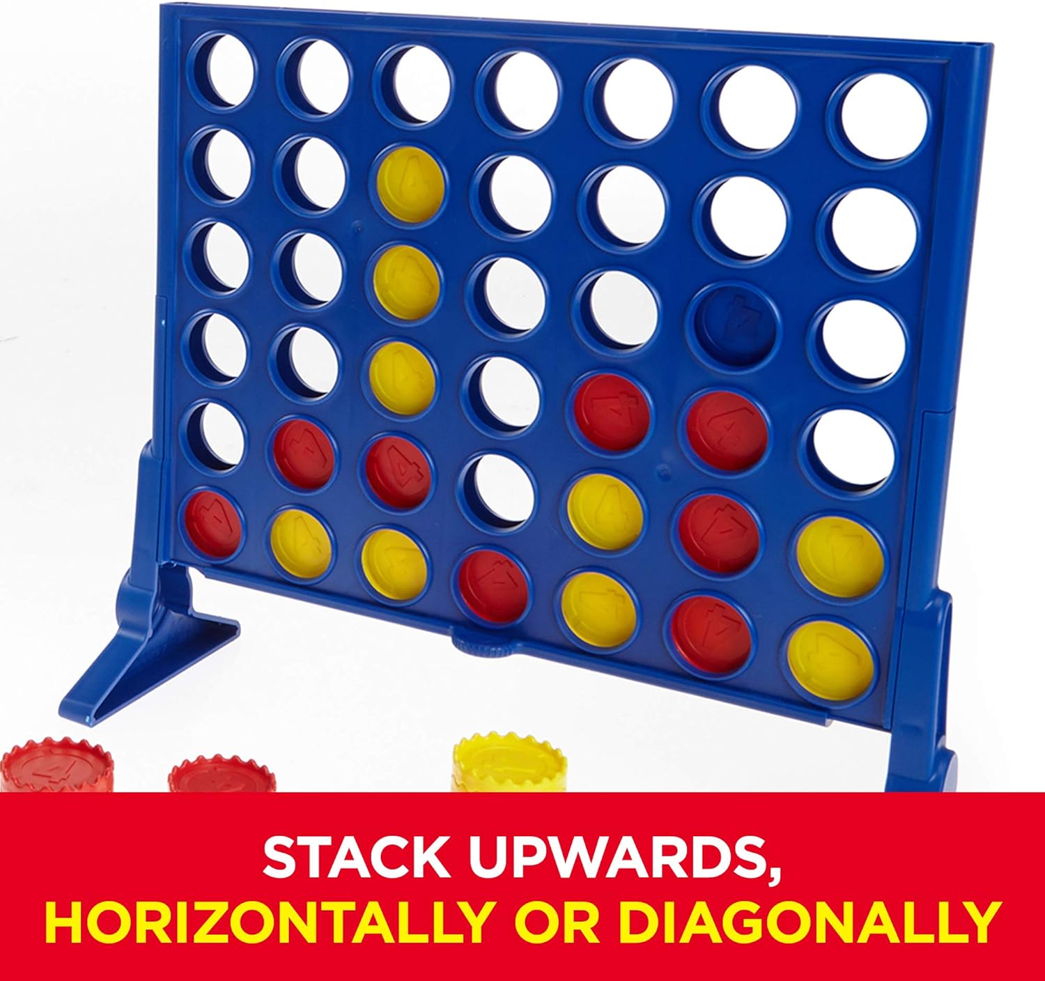 Connect 4 Strategy Board Game for Ages 6 and Up ( Exclusive) : Toys & Games