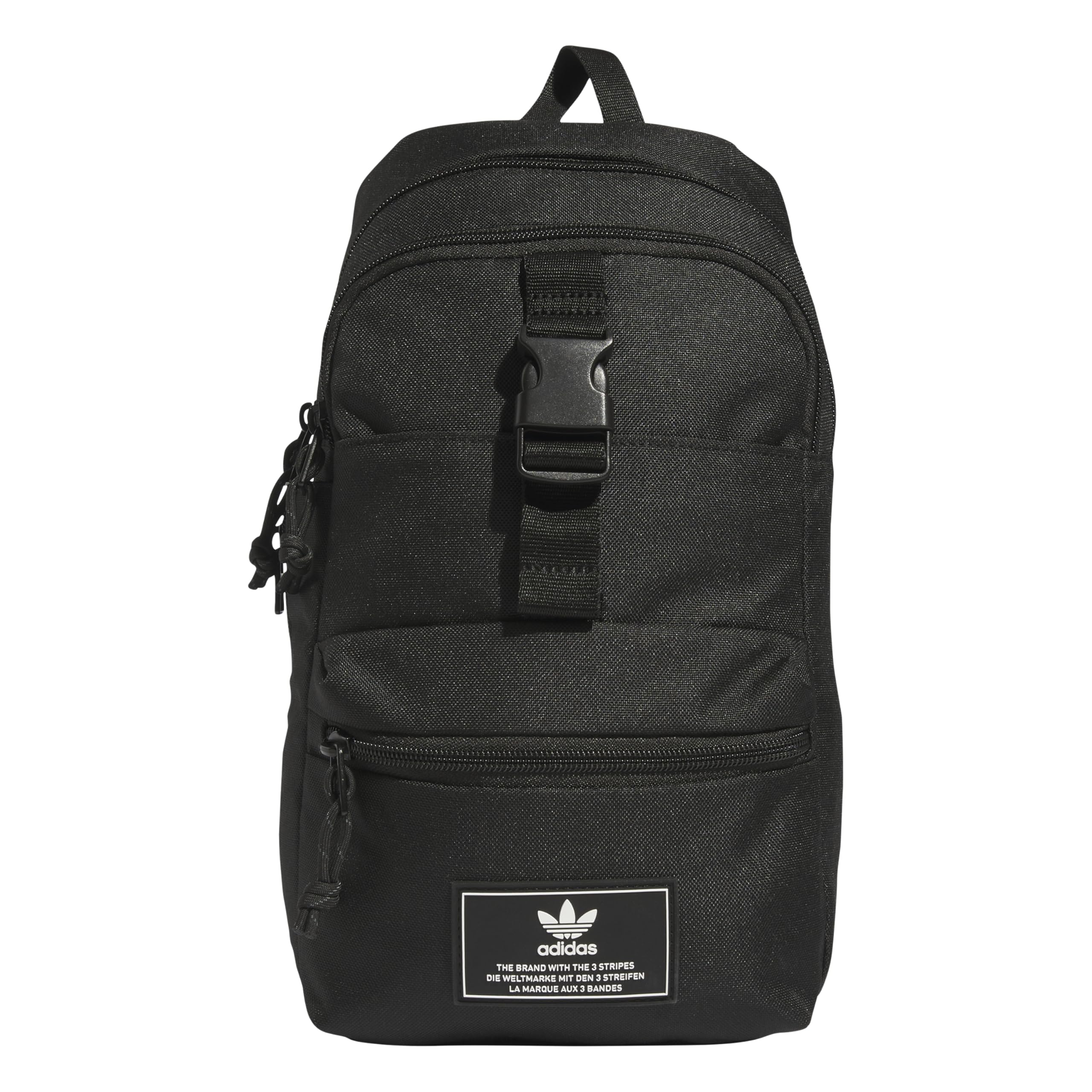adidas Originals Utility Crossbody Sling Bag with Water Bottle Sleeve