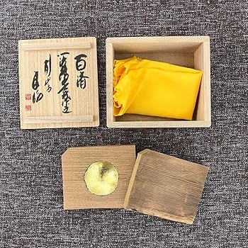 Amazon.co.jp: 法隆寺百済観音堂 伽藍古材香合 茶道具 高田良