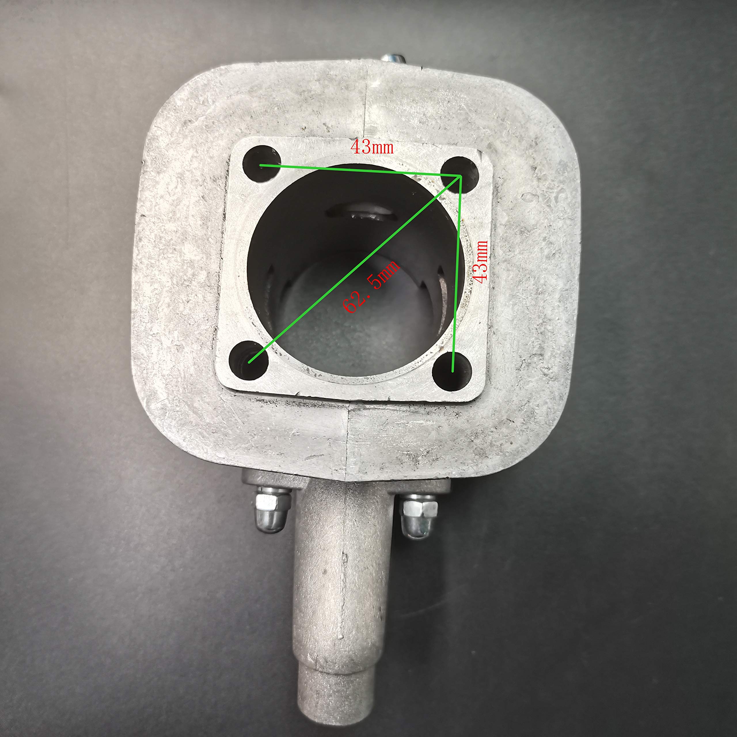 CDHPOWER New Cylinder Body 49mm Iron Sleeve With Gasket Kit