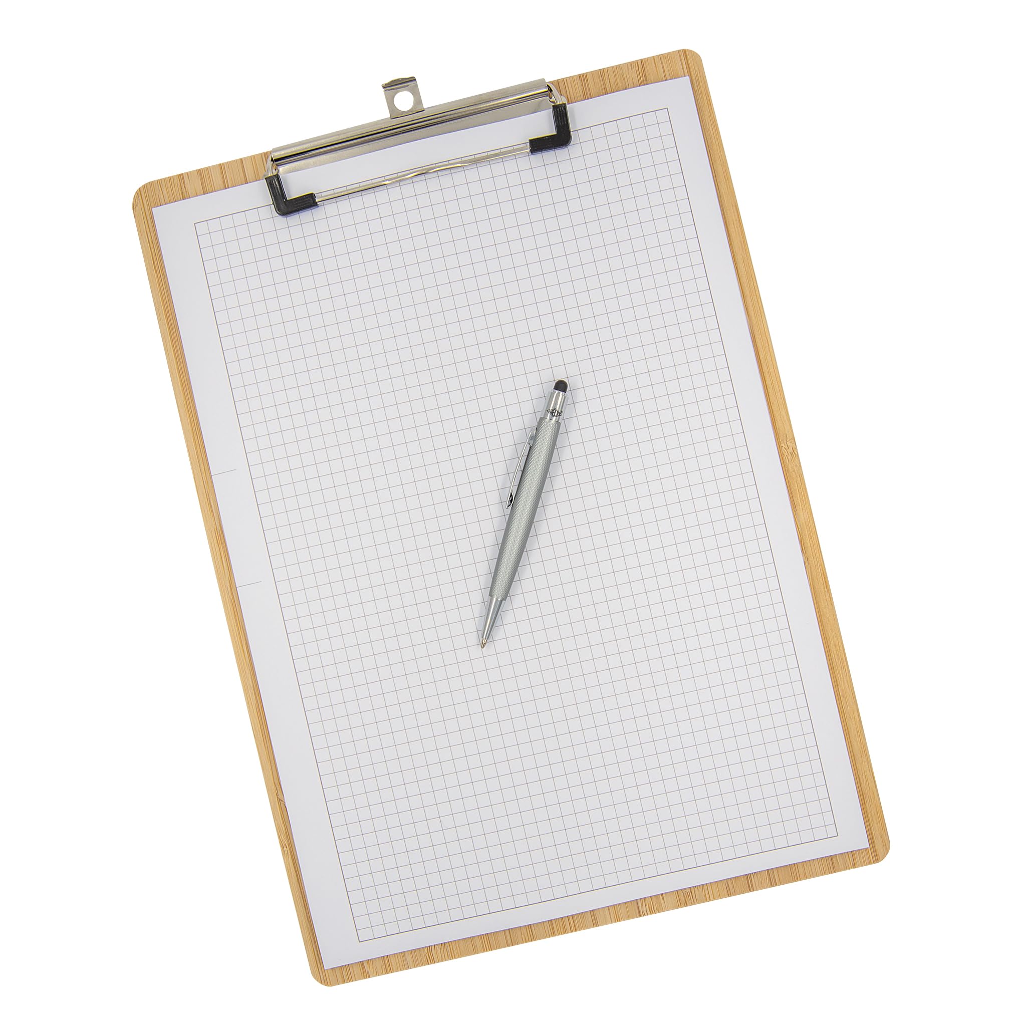 WEDO Bamboo Clipboard, DIN A4, Sustainable Writing Board Made Of