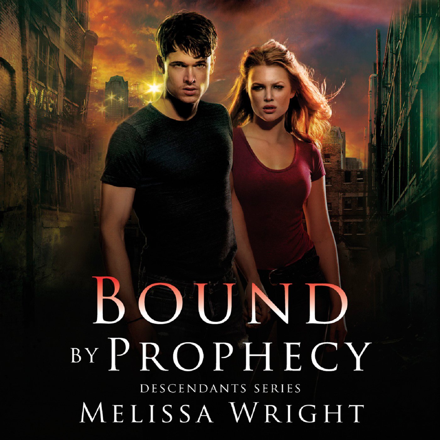 Cover art for Bound by Prophecy: Descendants Series, Book 1