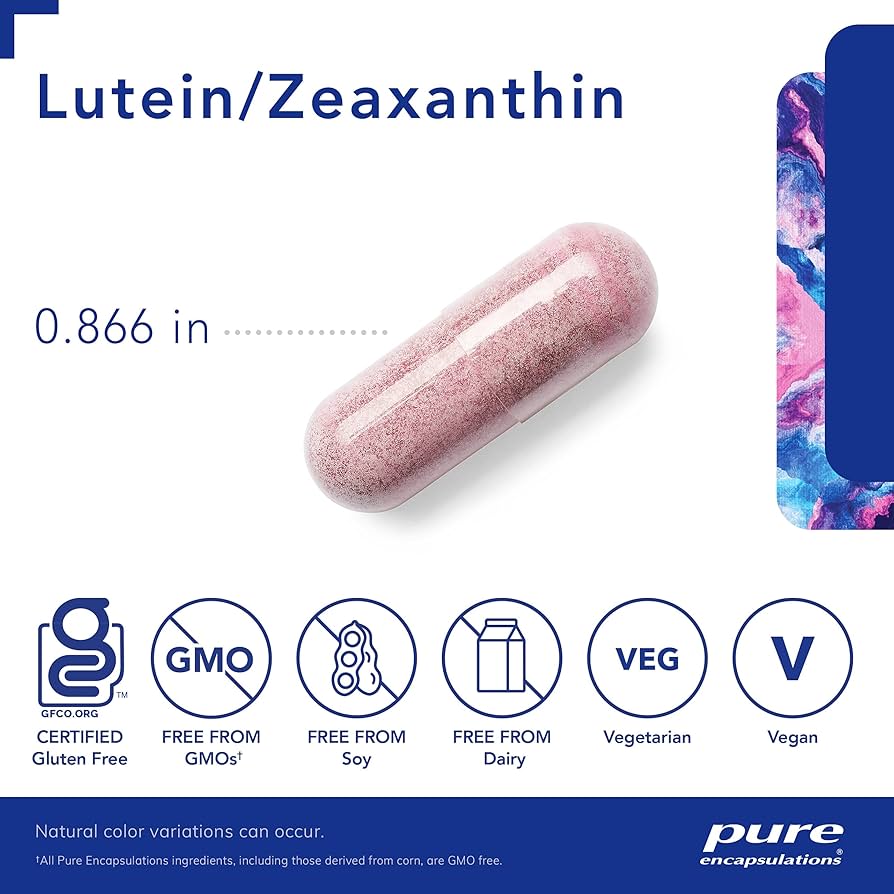 Amazon | Pure Encapsulations - Lutein/Zeaxanthin ルテイン