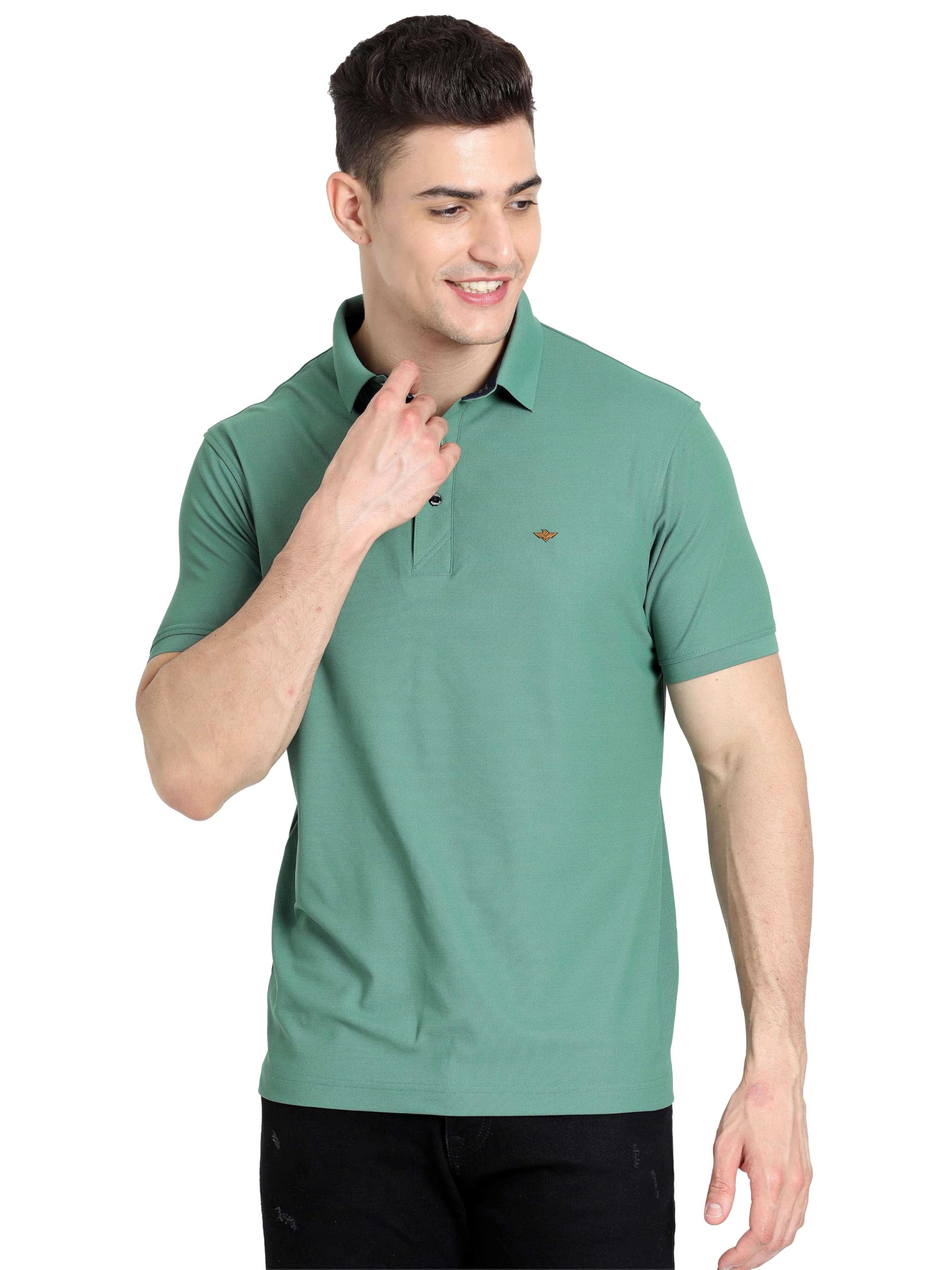 Men's Premium Polo T-Shirt Wrinkle Free Quick Dry Soft and Feather Touch Feel Regular Fit-image-43