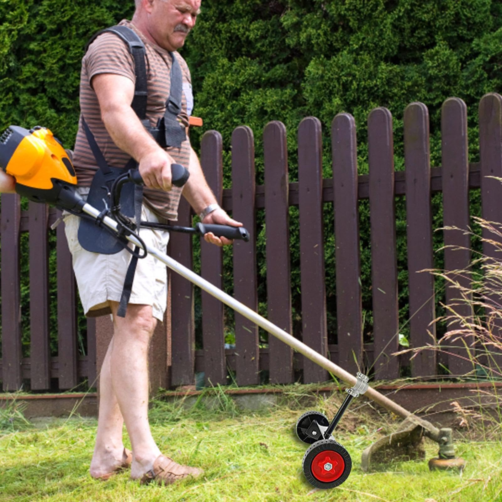 Support De Débroussailleuse, Roues De Débroussailleuse, Roues De Support De Débroussailleuse