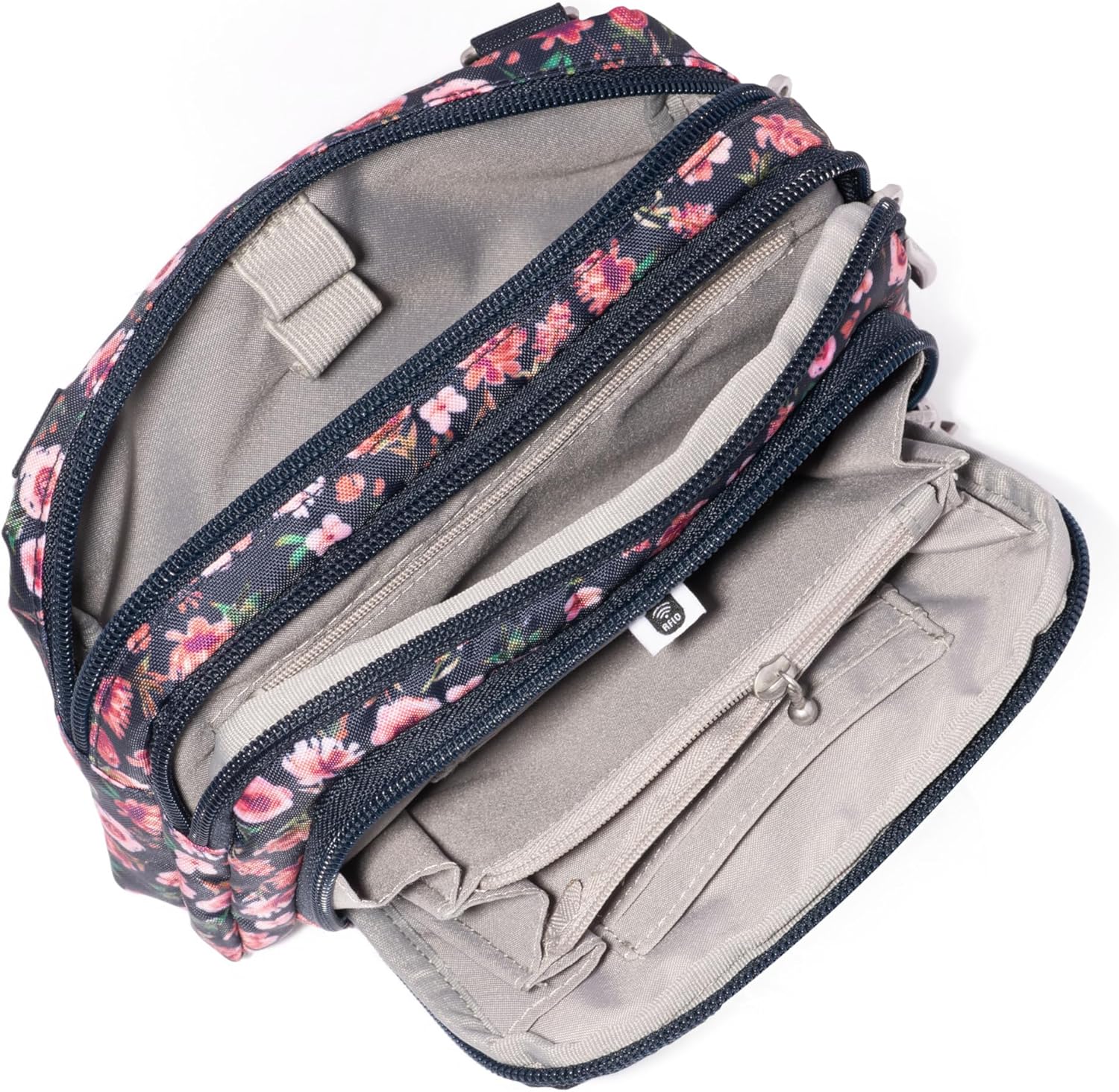 Baggallini Triple Zip with Front Wallet/Trifecta RFID Wallet Crossbody - Image 10