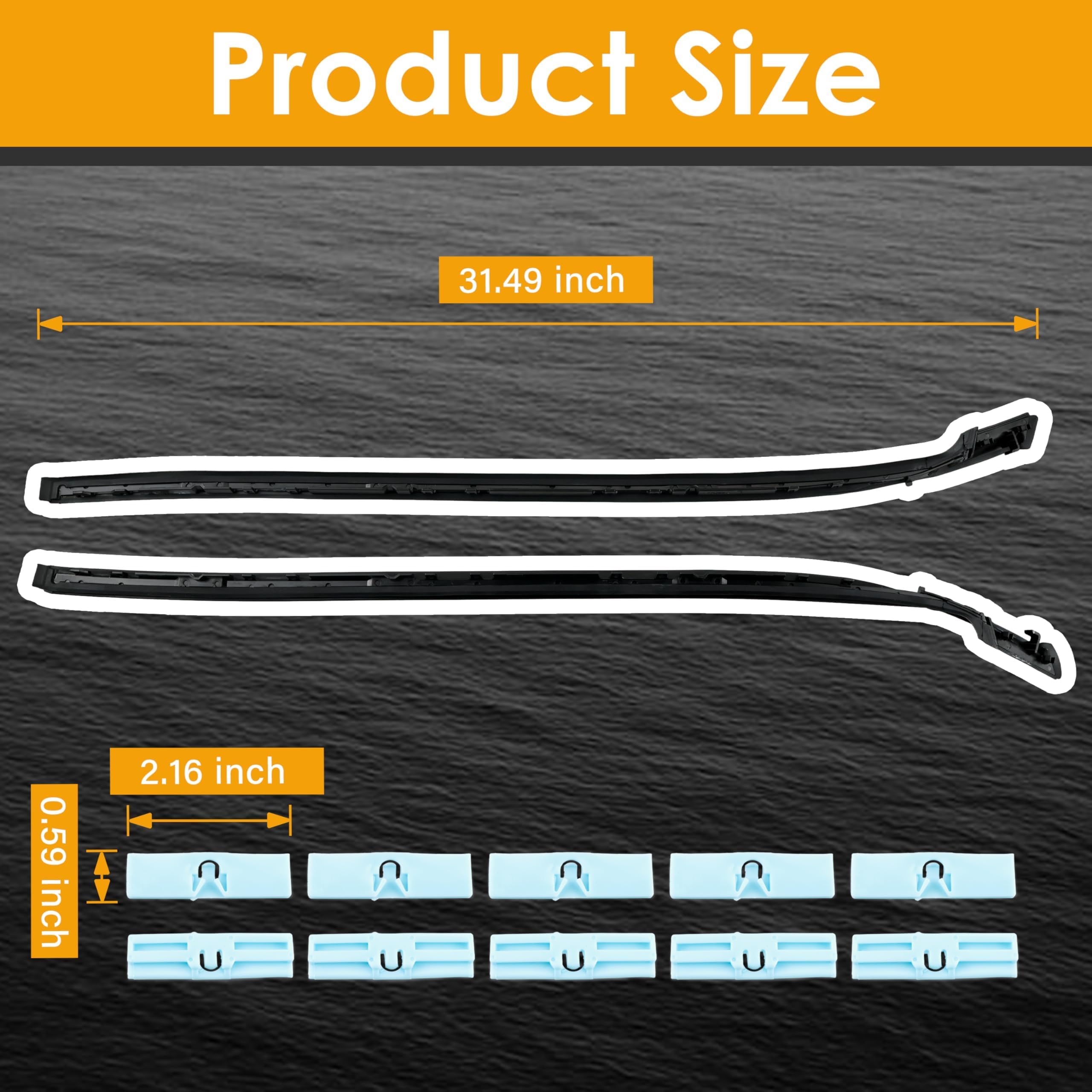 Lexus IS Phase 2 O/S Windscreen Drip Moulding | 75551-53020 ISP2