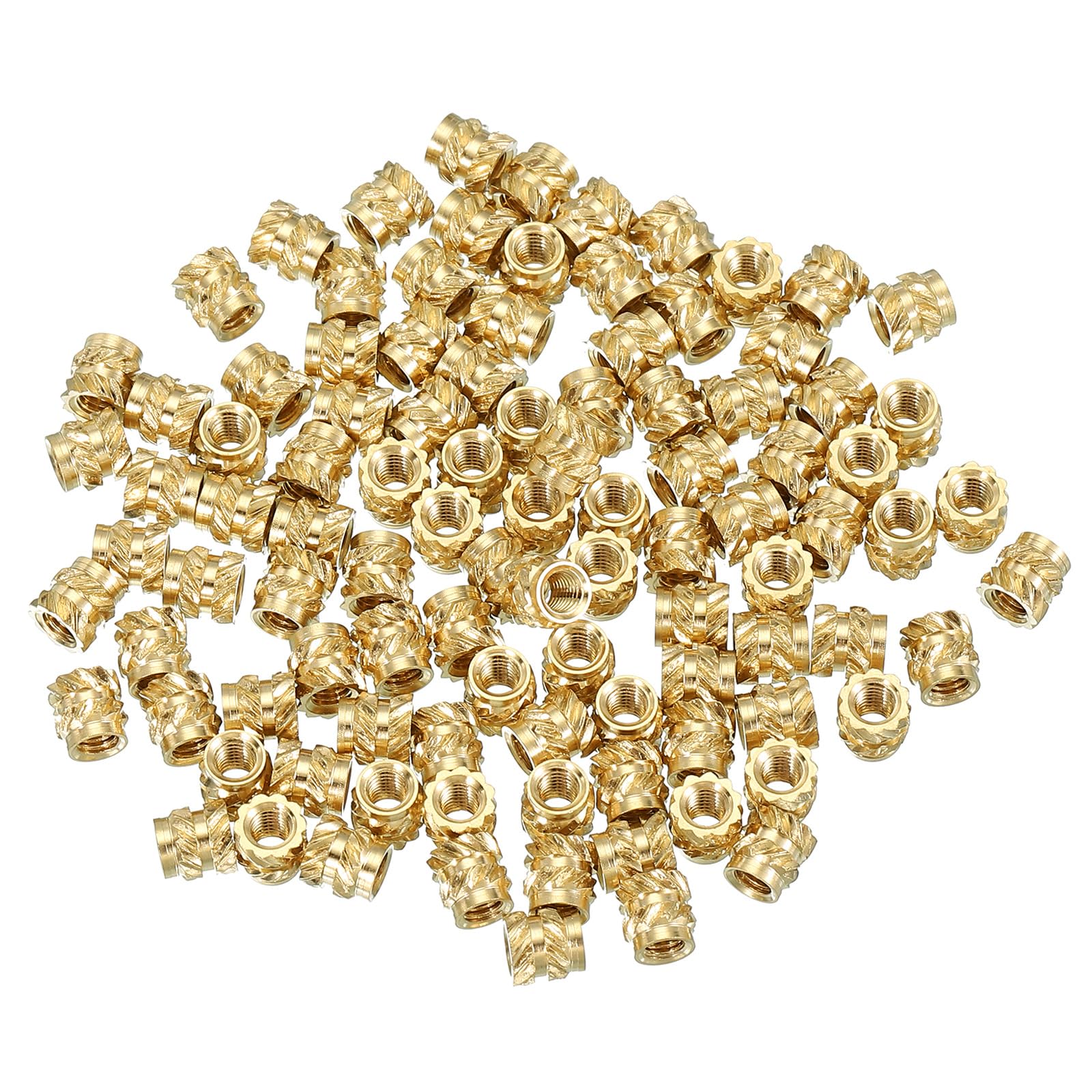 PATIKIL M3 Threaded Inserts M3x5x5mm