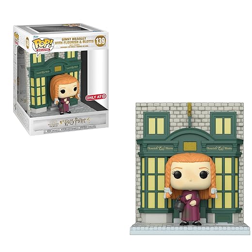 Sale Pop Funko Deluxe: Harry Potter Diagon Alley - Ginny With Flourish &Amp; Blotts Storefront