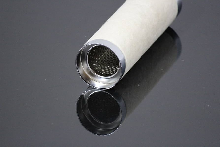 インナーサイレンサー φ115用 マフラー 静音 グラスウール付 U08-6412C マフラー用 インナーサイレンサー 50Φ汎用 メッキ