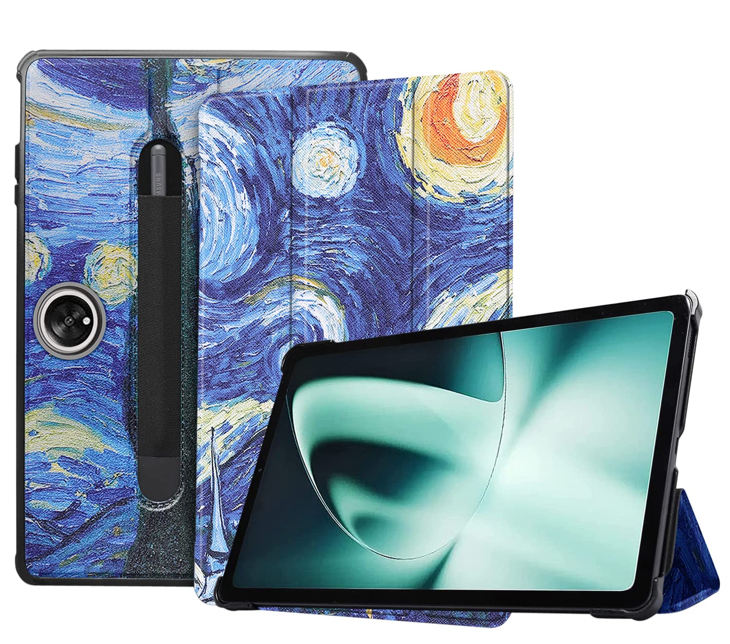 MOCA Tri-Fold Flip Case Cover Compatible with for OnePlus Pad 11.61 inch 2023 with Pencil Pocket, Auto Wake/Sleep Folio Stand (Sea) (B0C6K6YZHV) Amazon Price History, Amazon Price Tracker