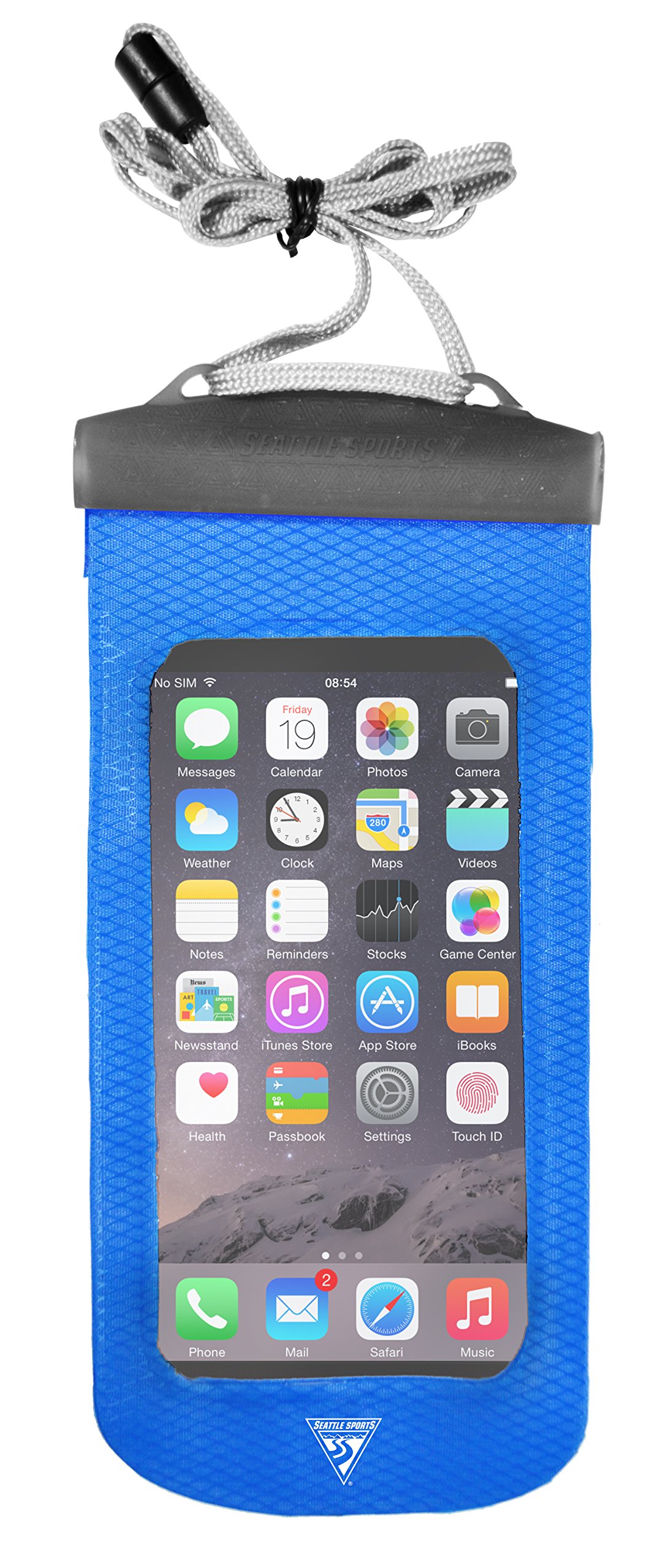 Seattle Sports E-Merse™ Waterproof Submersible Phone Pouch Protective Case, Premium Ripstop Material, Submersible to 10 feet, Ultra Clear Responsive