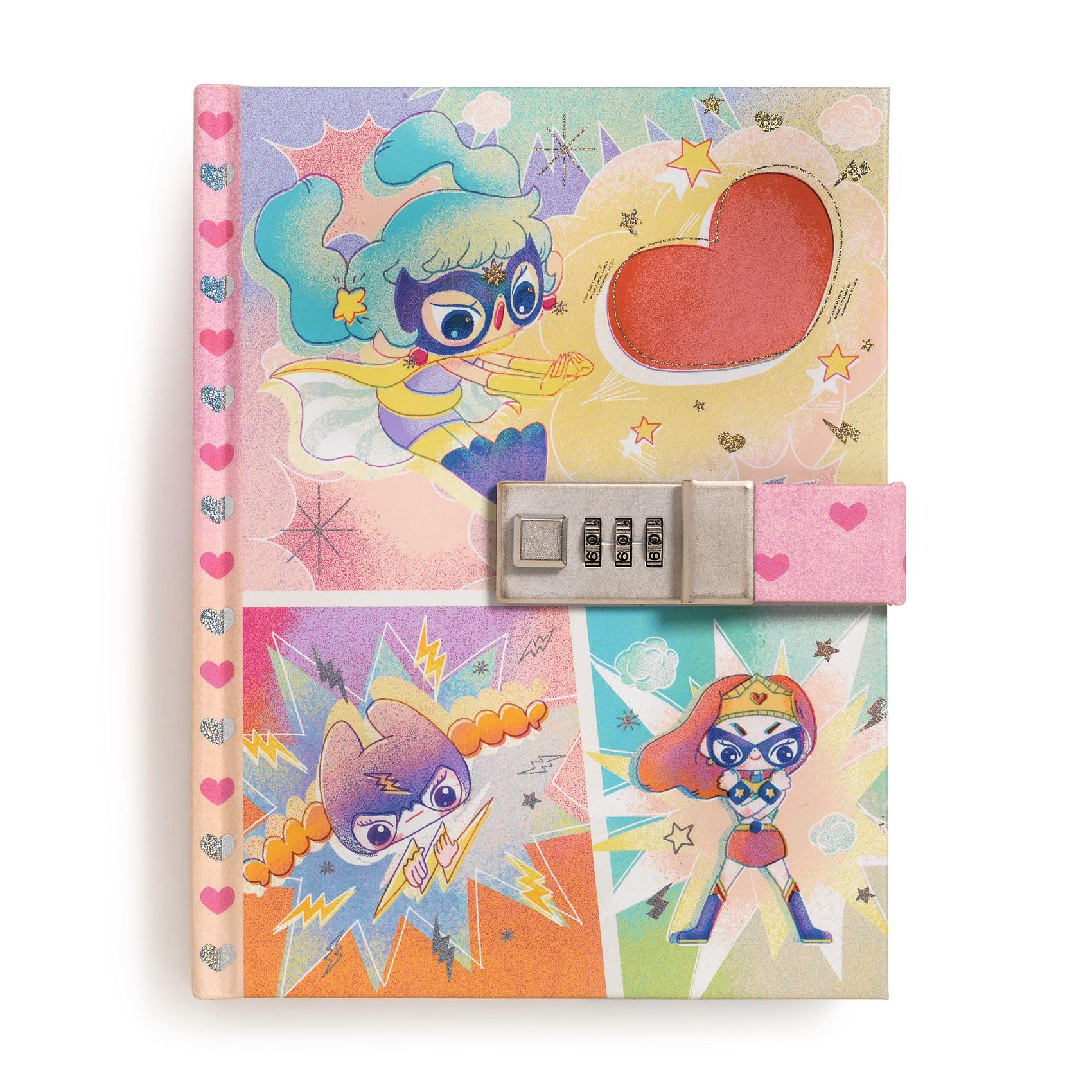 DJECO Lam Secret Numeric Code Notebook