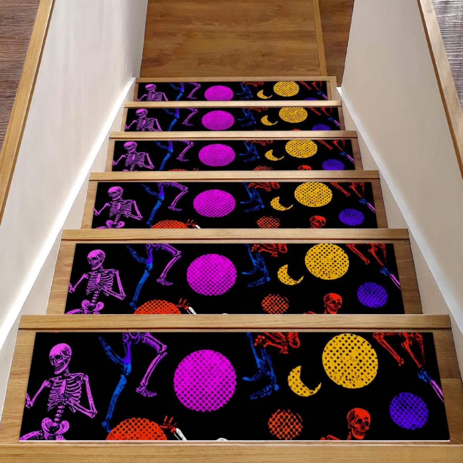 Tapis d escalier lavables et reutilisables antiderapants 15 pcs
