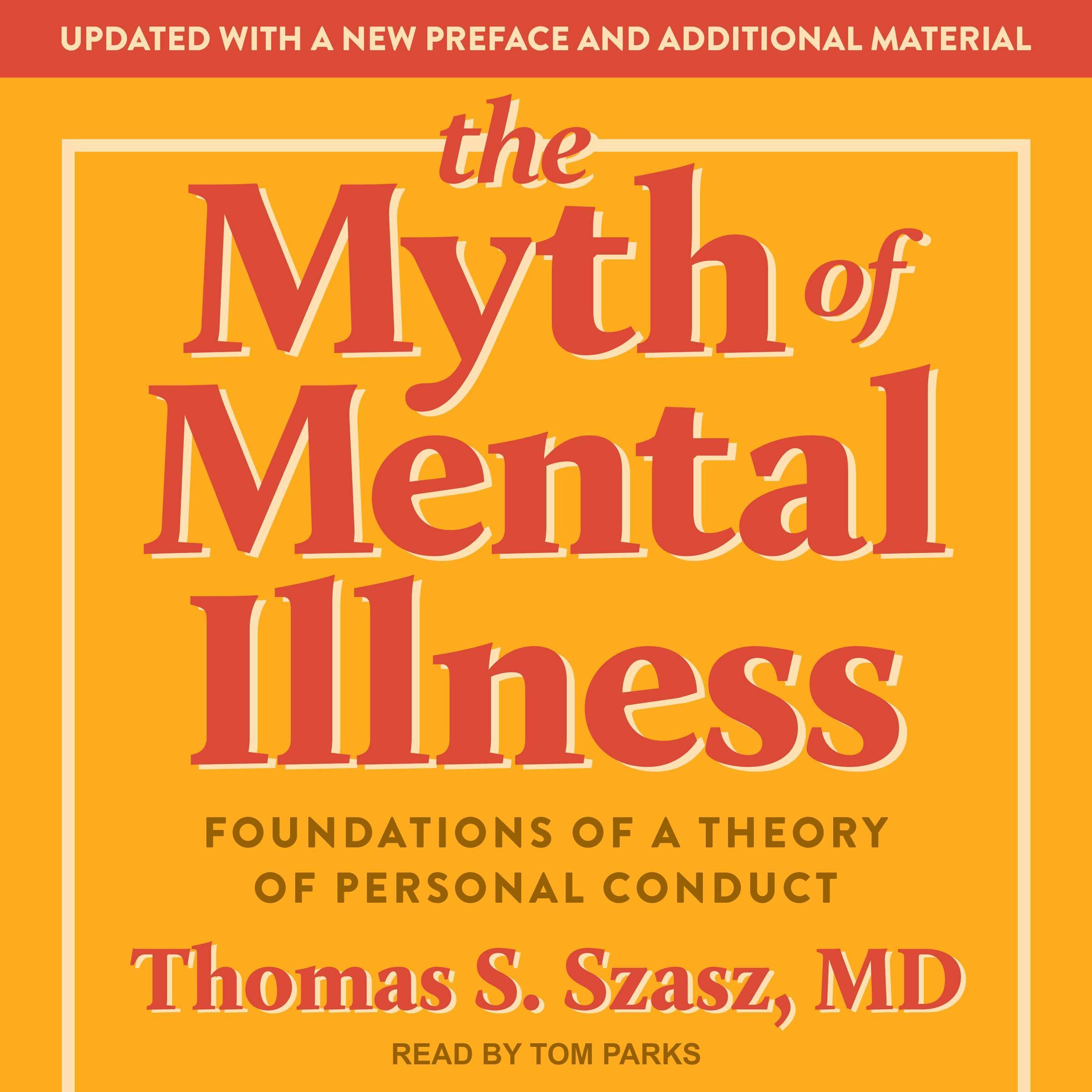 Cover art for The Myth of Mental Illness