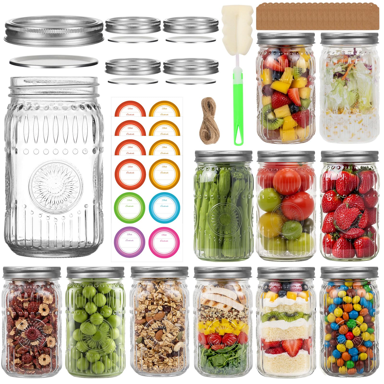 Mcupper 32 oz 12-Pack