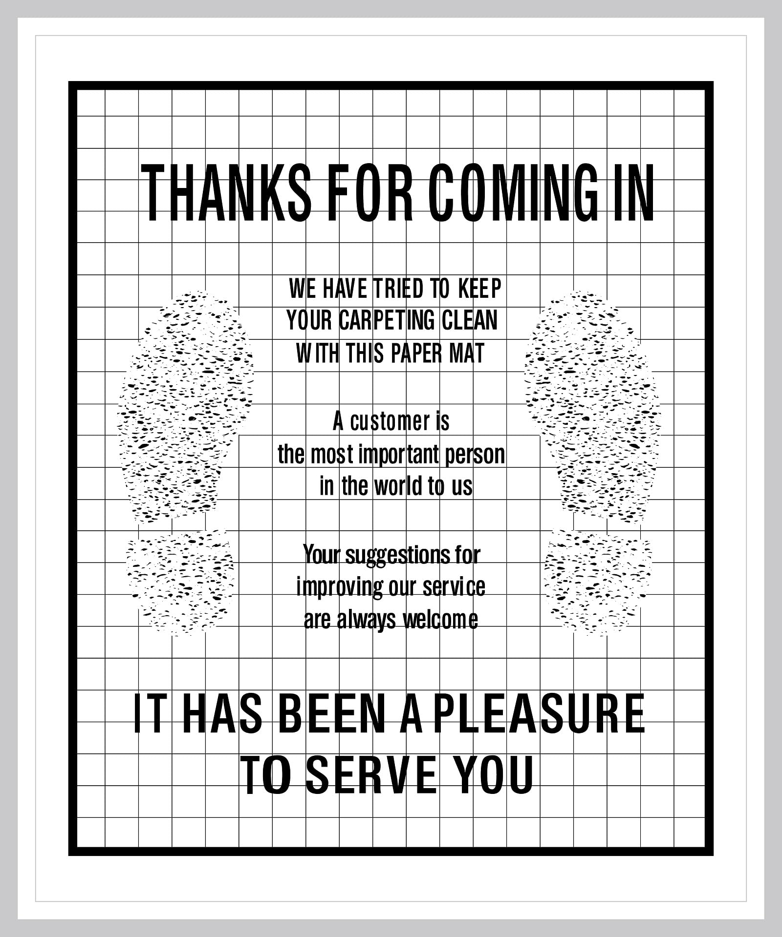 50Pcs Heavy Duty Disposable Auto Paper Floor Mats Automotive Mat Covers Protector Detailing Detail Wash Temporary Sticky 16