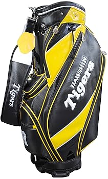 【激レア】阪神タイガース　キャディバック Amazon | レザックス(LEZAX) 阪神タイガース 9.5型キャディ