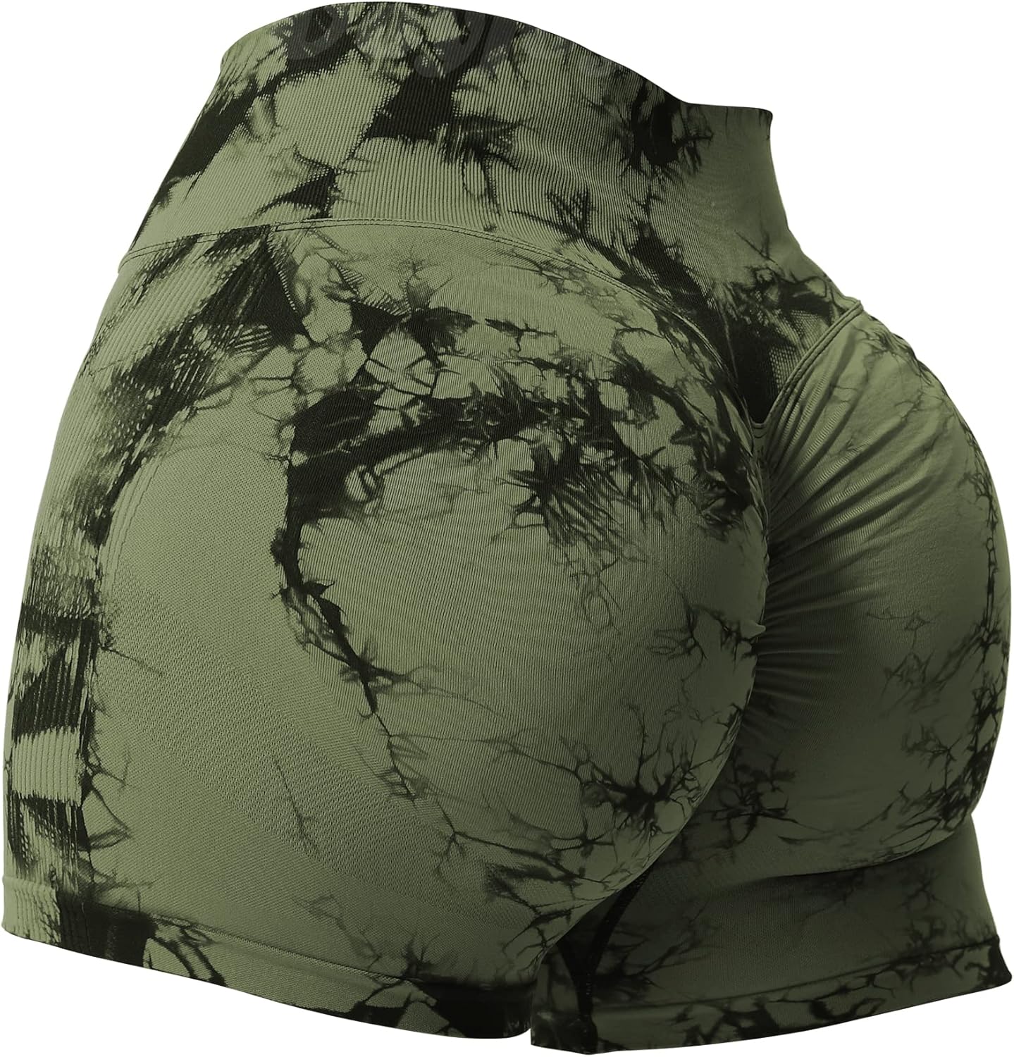 #1 Army Green(tie Dye Scrunch)