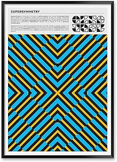 Supersymmetry Poster for Classroom Decor, Theoretical Physics Wall Art for Physicists