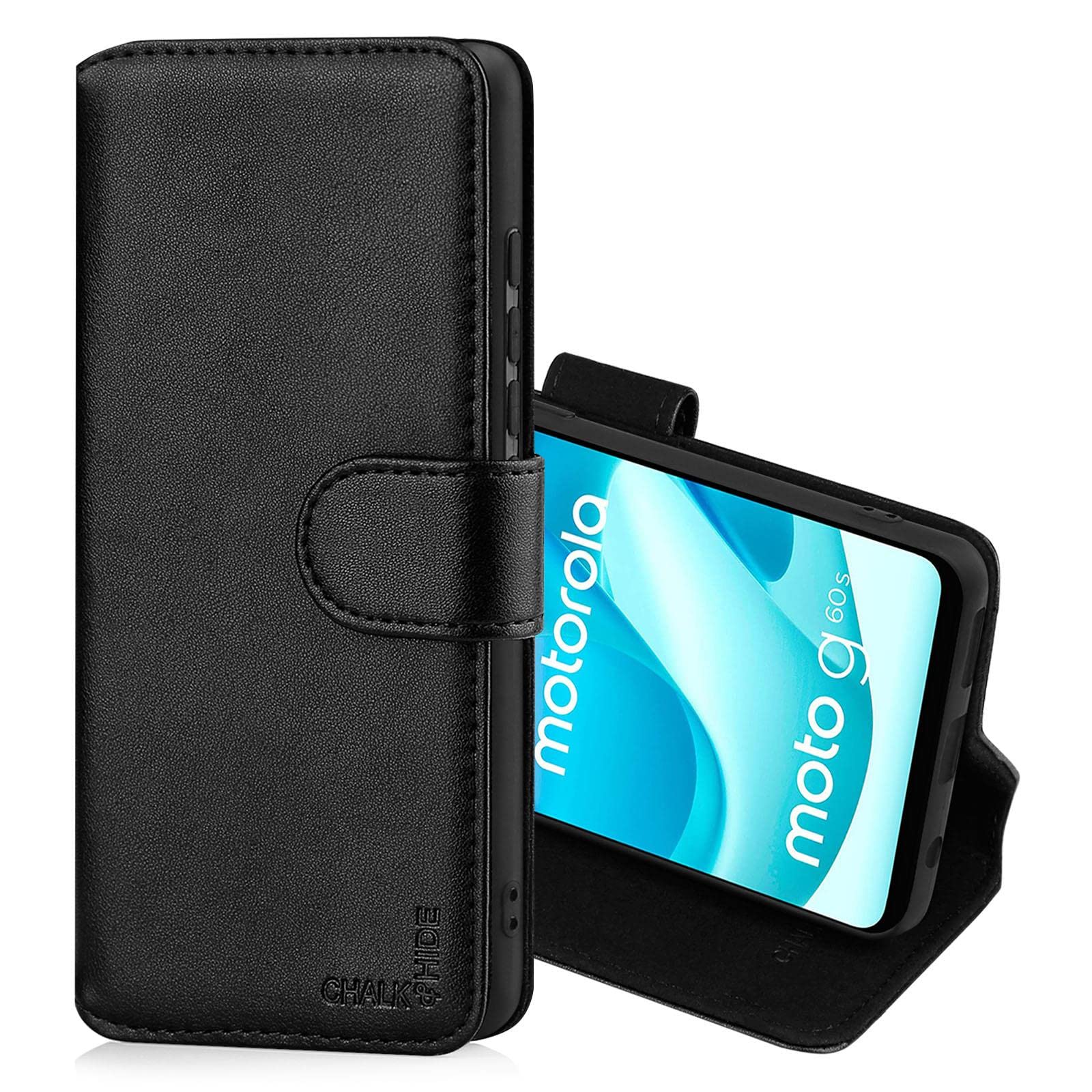 FMPCUON Cover Per Motorola Moto G62 5G, Custodia Sintetica In Pelle, Tasca Slot Carta, Supporto Stand, Magnetica Chiusura Case,Verde - Foto 8