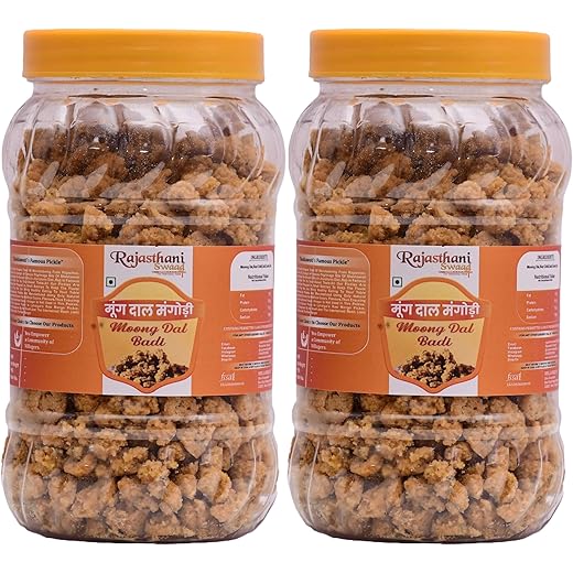 Rajasthani Swaad Moong Dal Mangodi - Spicy Masala 800g