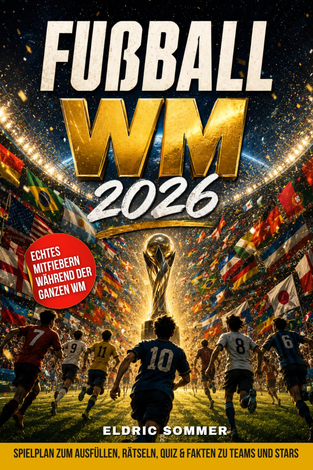 Fußball WM 2026: Das inoffizielle Mitmachbuch für kleine Fußballfans ab 8 Jahren mit Spielplan zum Ausfüllen, Rätseln, Quiz und spannenden Fakten – das perfekte Geschenk zur WM
